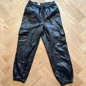 Wilfred Black Ankle Cargo Pants
